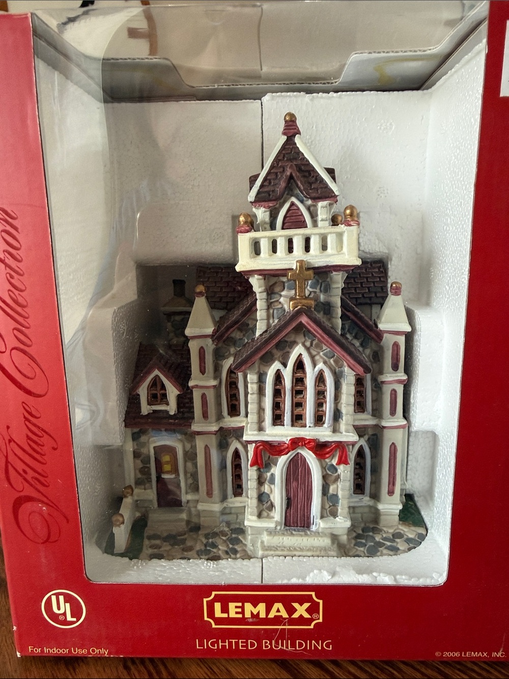 Lemax Lighted Holiday St.Stephen’s Church